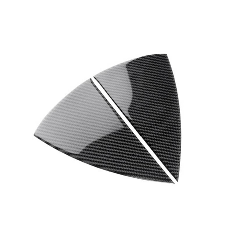 Auto Innenraum Zubehör Echte Weiche Carbon-Faser-Aufkleber-Applikation Auto-Fronttür-Schlitz-Panel Innenverkleidung Dekor-Zubehör Für Tesla Für Model 3 Für Highland 2024 Auto Interieur Panel Trim(Blac von Aokvoh