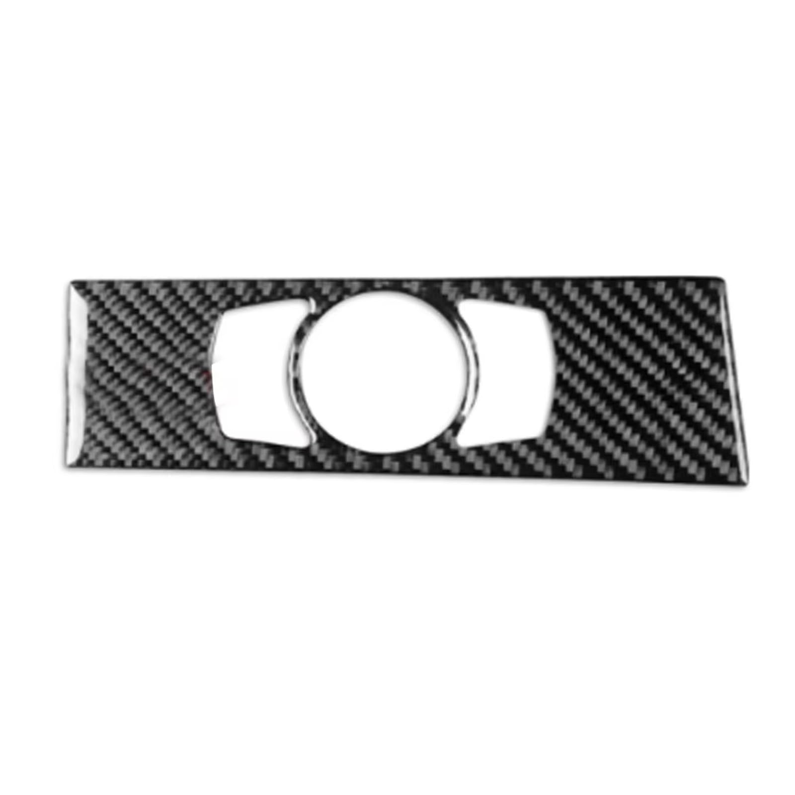 Auto Innenraum Zubehör Für 5 Series E60 2004 2005 2006 2007 Scheinwerfer Schalter Panel Abdeckung Trim Aufkleber Real Carbon Fiber Auto Innen Zubehör Auto Interieur Panel Trim(A Black) von Aokvoh