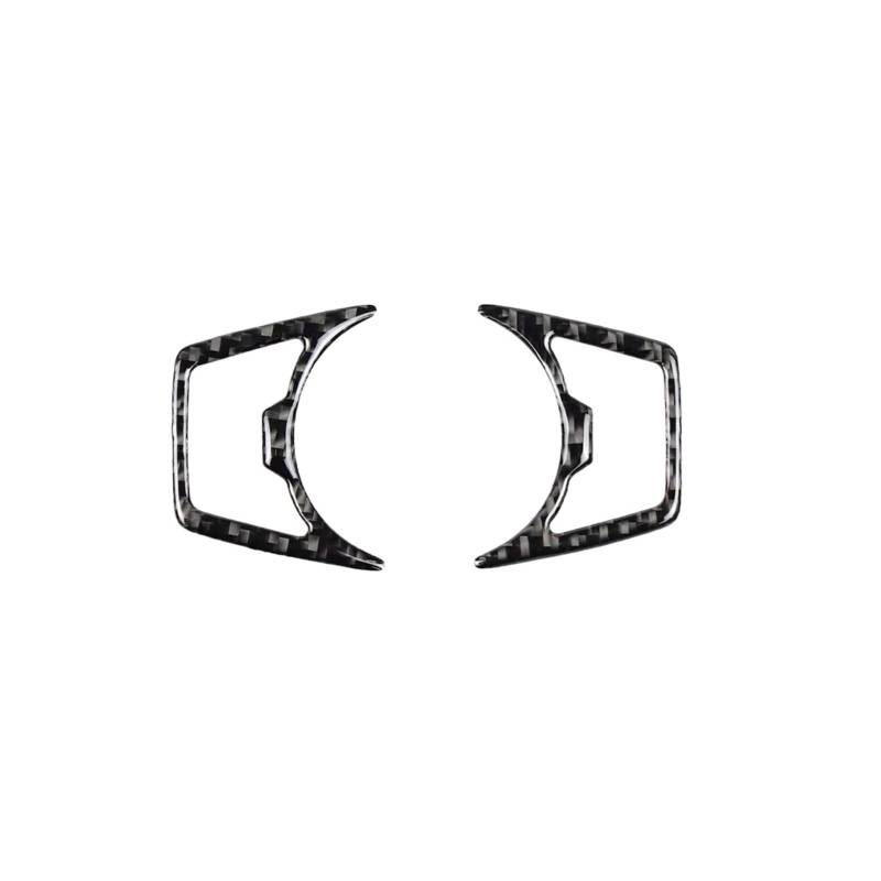 Auto Innenraum Zubehör Für Ford Für F150 Für Mustang Für Explorer 2014 2015 2016-2018 2019 2020 2 Stück Carbon Fiber ABS Auto Scheinwerfer Schalter Abdeckung Trim Dekor Auto Interieur Panel Trim von Aokvoh
