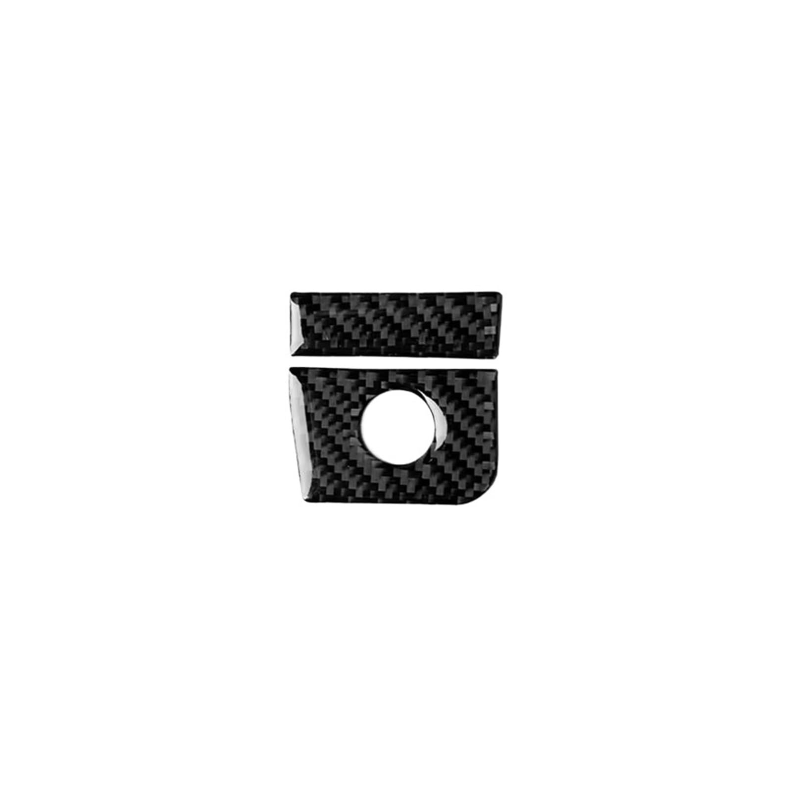 Auto Innenraum Zubehör Für Ford Für Mustang 2015 2016 2017 2018 2019 Auto Innen Zubehör Aufkleber Lagerung Box Schalter Aufkleber Abdeckung Trim Carbon Faser Auto Interieur Panel Trim(Left) von Aokvoh