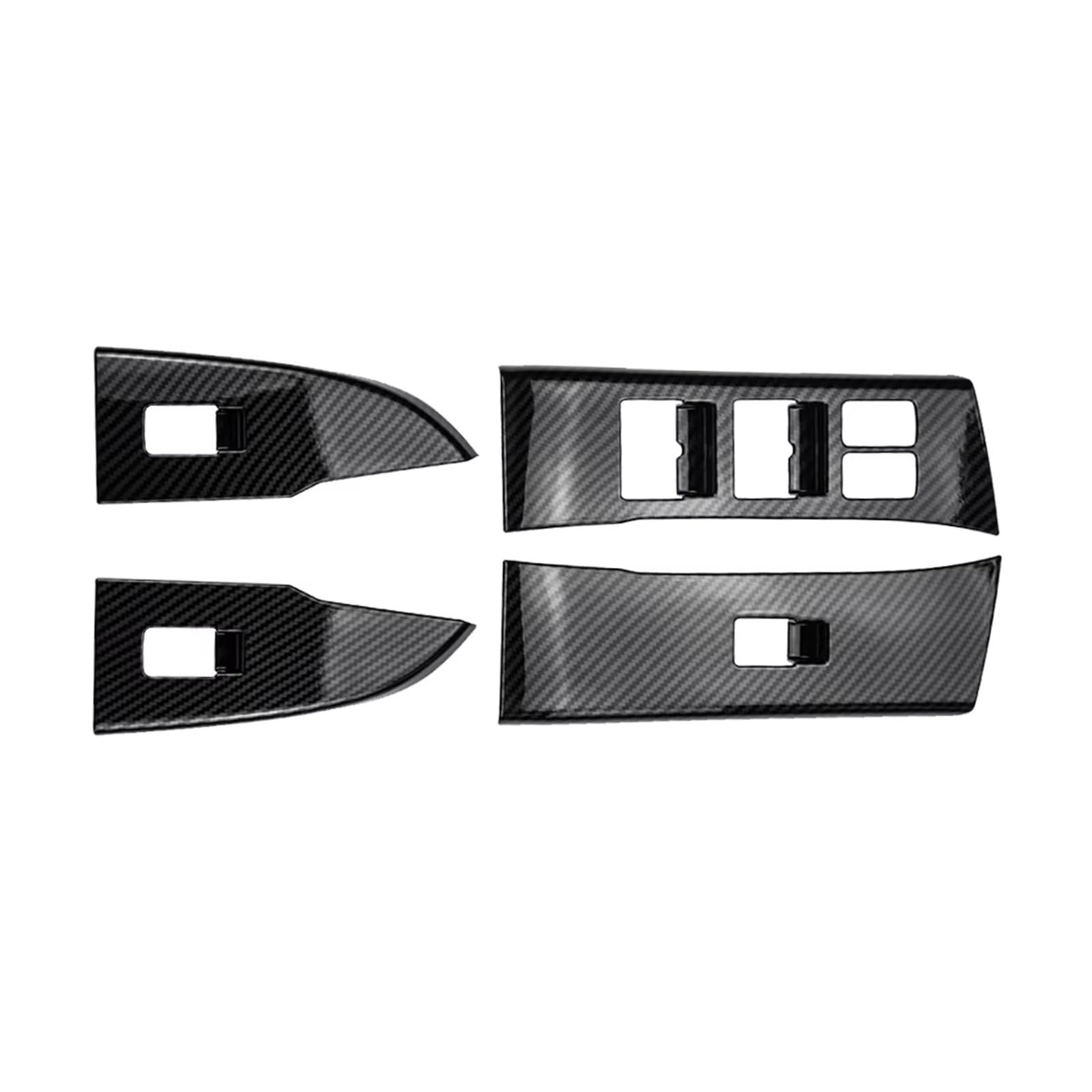 Auto Innenraum Zubehör Für ISUZU Für D-MAX Für MU-X 2012 2013 2014 2015 2016 2017 2018 2019 4-teilige Kohlefaser-Auto-Innenfenster-Lift-Trim-Schalter-Tastenfeld-Abdeckung Auto Interieur Panel Trim(RHD Auto Innenraum Zubehör Für ISUZU Für D-MAX Für MU-X 2012 2013 2014 2015 2016 2017 2018 2019 4-teilige Kohlefaser-Auto-Innenfenster-Lift-Trim-Schalter-Tastenfeld-Abdeckung Auto Interieur Panel Trim(RHD von Aokvoh