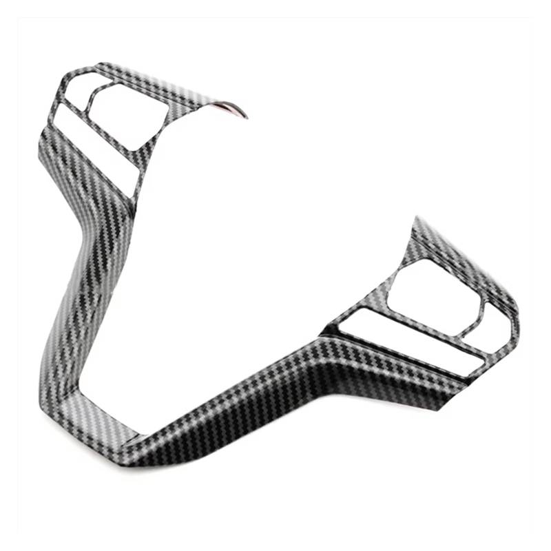 Auto Innenraum Zubehör Für Isuzu Für D-MAX 2021 2022 Auto Innen Lenkrad Abdeckung Trim Carbon Fiber Lenkrad Rahmen Schmücken Zubehör Auto Interieur Panel Trim von Aokvoh