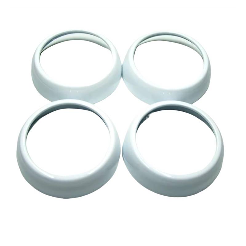 Auto Innenraum Zubehör Für Smart 453 Für Fortwo Für Forfour Dashboard Air Outlet Dekoration Abdeckung Schutzhülle Auto Aufkleber Innen Zubehör Auto Interieur Panel Trim(White) von Aokvoh