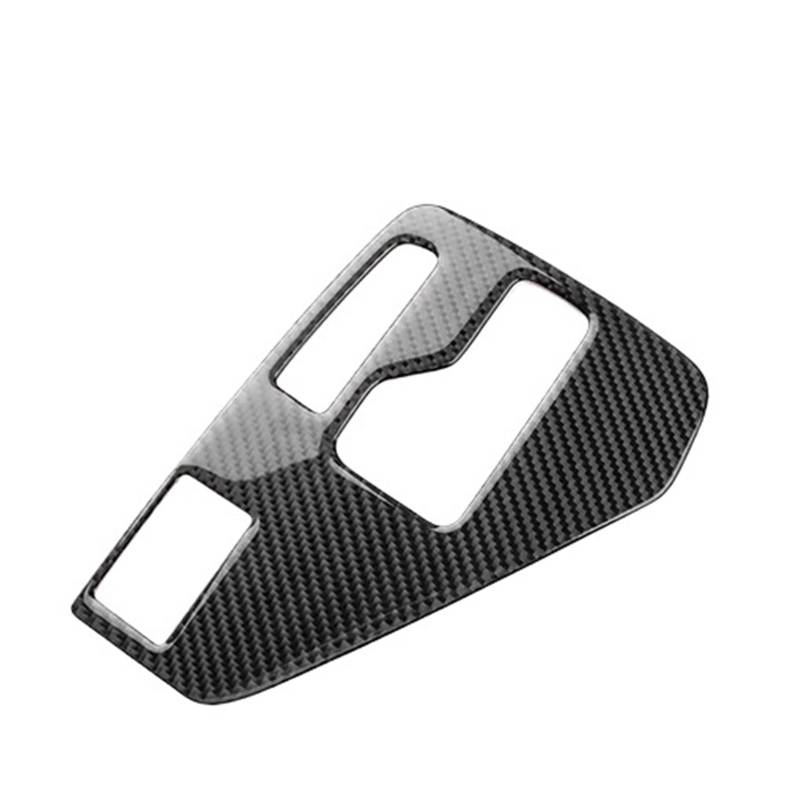 Auto Innenraum Zubehör Für Subaru Für Crosstrek Für Impreza 2024 2025 Für USDM Basisversion Echte Weiche Carbon Faser Aufkleber LHD RHD Auto Getriebe Shift Panel Innen Auto Interieur Panel Trim(LHD Bl von Aokvoh
