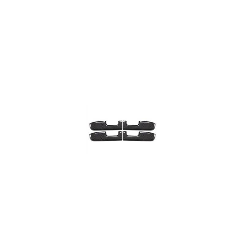 Auto Innenraum Zubehör Für TOYOTA Für COROLLA 2007 2008-2012 2013 2014 Styling Moulding Trim 4 Stück Carbon Faser Gedruckt Auto Innen Tür Armlehne Panel Aufkleber Abdeckung Auto Interieur Panel Trim(B von Aokvoh