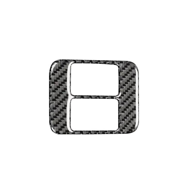 Auto Innenraum Zubehör Für Toyota 86 2013 2014 2015 2016 2017 2018 2019 Auto Innen Beheizte Sitz Taste Aufkleber Carbon Faser Innen Aufkleber Innen Modifikation Auto Interieur Panel Trim(B Black) von Aokvoh
