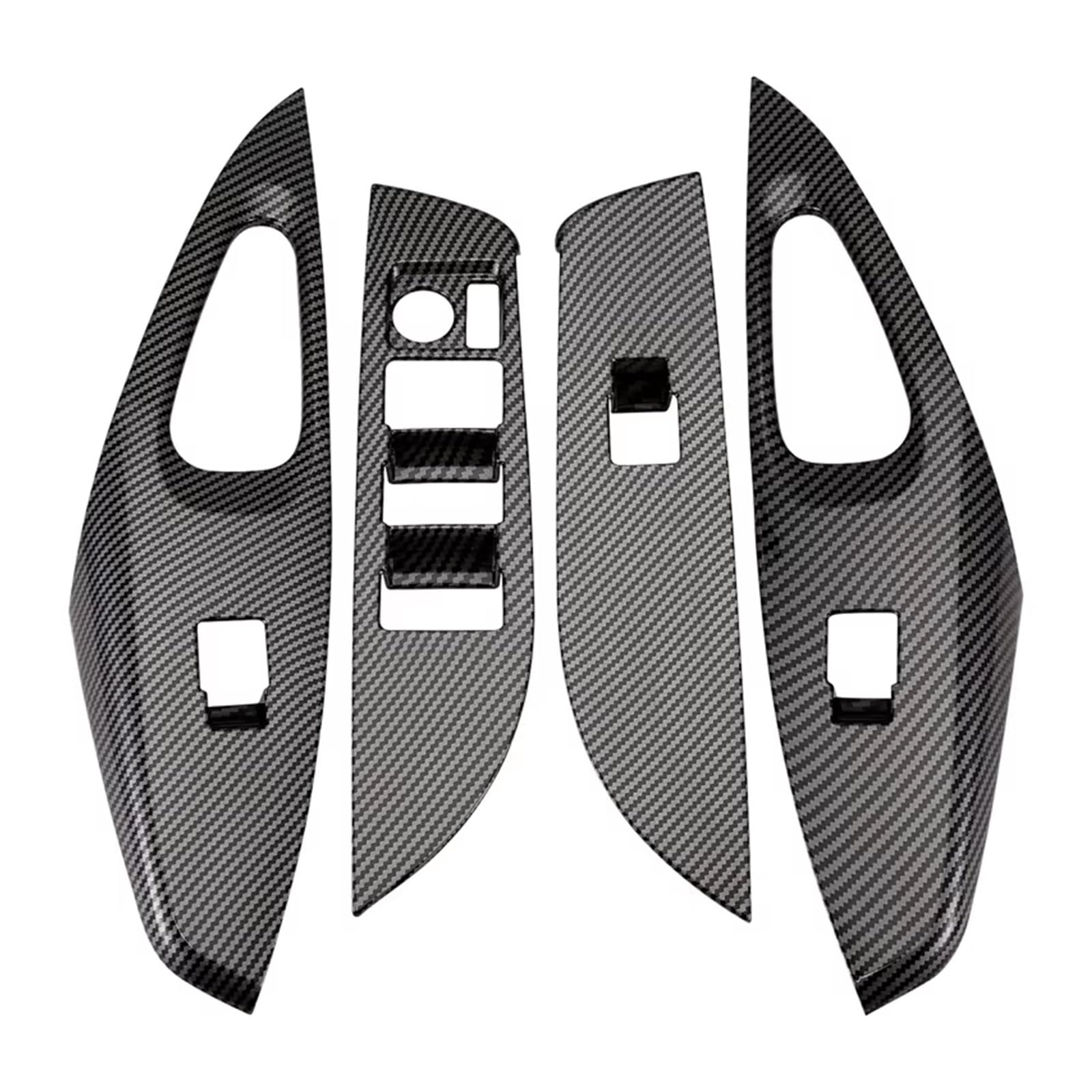 Auto Innenraum Zubehör Für Toyota Für Corolla 2019 2020 2021 2022 Auto Tür Armlehne Fenster Glas Lift-Taste Control Switch Panel Abdeckung Auto Interieur Panel Trim(LHD) von Aokvoh