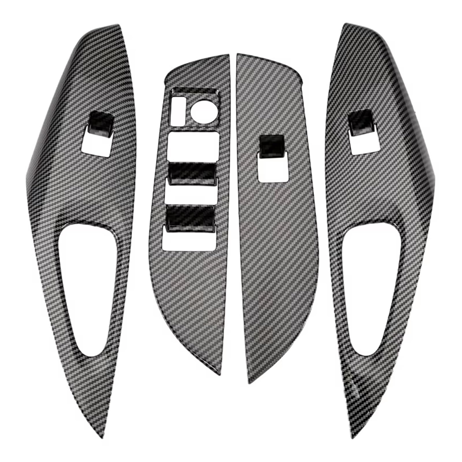 Auto Innenraum Zubehör Für Toyota Für Corolla 2019 2020 2021 2022 Auto Tür Armlehne Fenster Glas Lift-Taste Control Switch Panel Abdeckung Auto Interieur Panel Trim(RHD) von Aokvoh