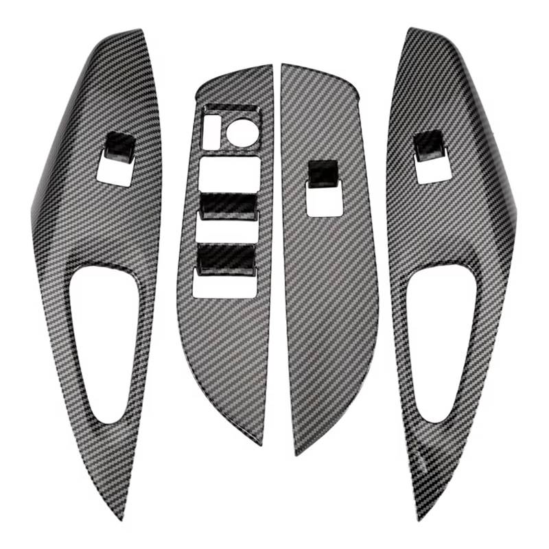 Auto Innenraum Zubehör Für Toyota Für Corolla 2019 2020 2021 2022 Auto Tür Armlehne Fenster Glas Lift-Taste Control Switch Panel Abdeckung Auto Interieur Panel Trim(RHD) von Aokvoh
