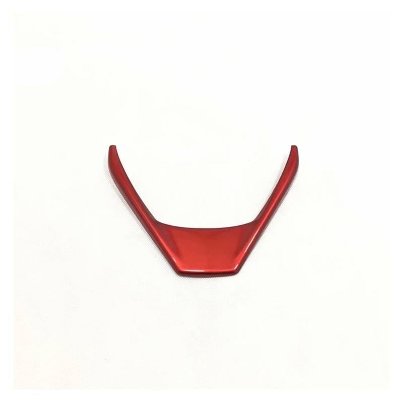 Auto Innenraum Zubehör Für Toyota Für Corolla Für RAV4 2014 2015 2016 2017 2018 ABS Auto Zubehör Lenkrad Taste Panel Abdeckung Trim Aufkleber Auto Interieur Panel Trim(Red) von Aokvoh