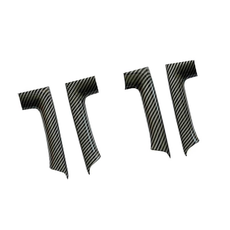 Auto Innenraum Zubehör Für VW Für Golf 6 Für GTI MK6 2009 2010 2011 2012 2013 2014 Links Rechts Carbon Fiber Innen Tür Panel Pull Streifen Tür Griff Dekorative Streifen Auto Interieur Panel Trim(B Fro von Aokvoh