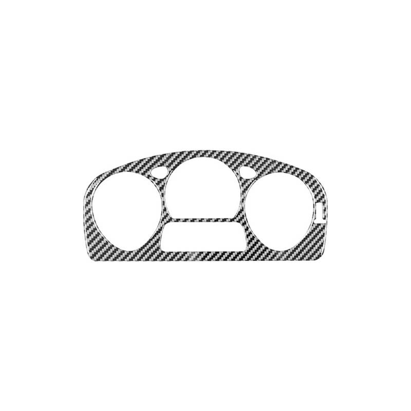 Auto Innenraum Zubehör Kohlefaser-Auto-Zierrahmen Für Zentralinstrumententafel-Bildschirm Für LEXUS GS 1998 1999 2000–2003 2004 2005 Innendekorationsaufkleber Autozubehör Auto Interieur Panel Trim(Lef von Aokvoh