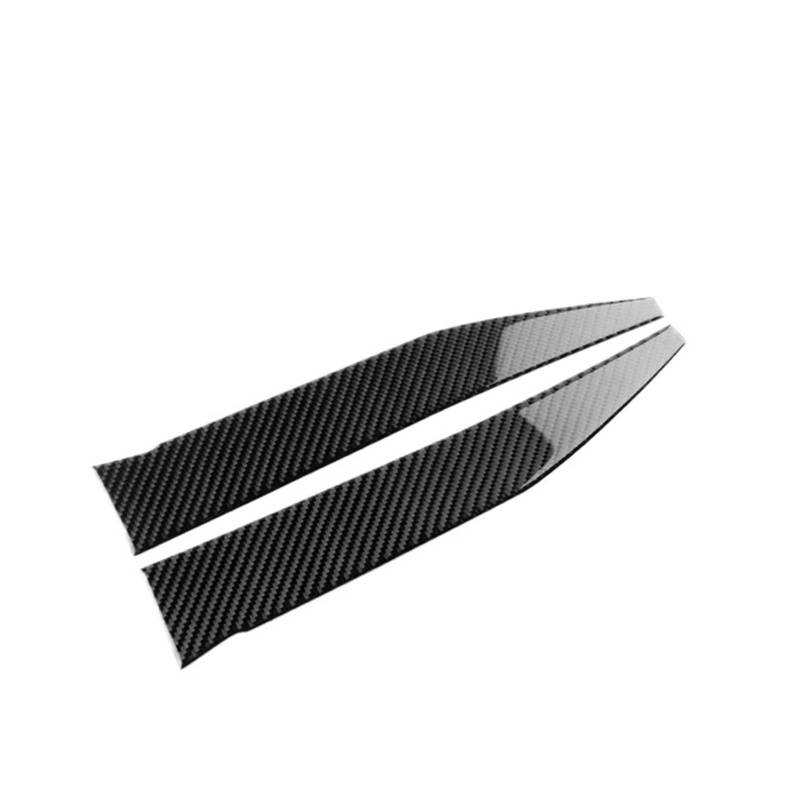Auto Innenraum Zubehör Zubehör Auto Dashboard Side Panel Aufkleber Carbon Fiber Innen Trim Styling Für Mini Für Cooper Elektrische EV J01 E SE 2024 2025 Auto Interieur Panel Trim(Black Carbon) von Aokvoh