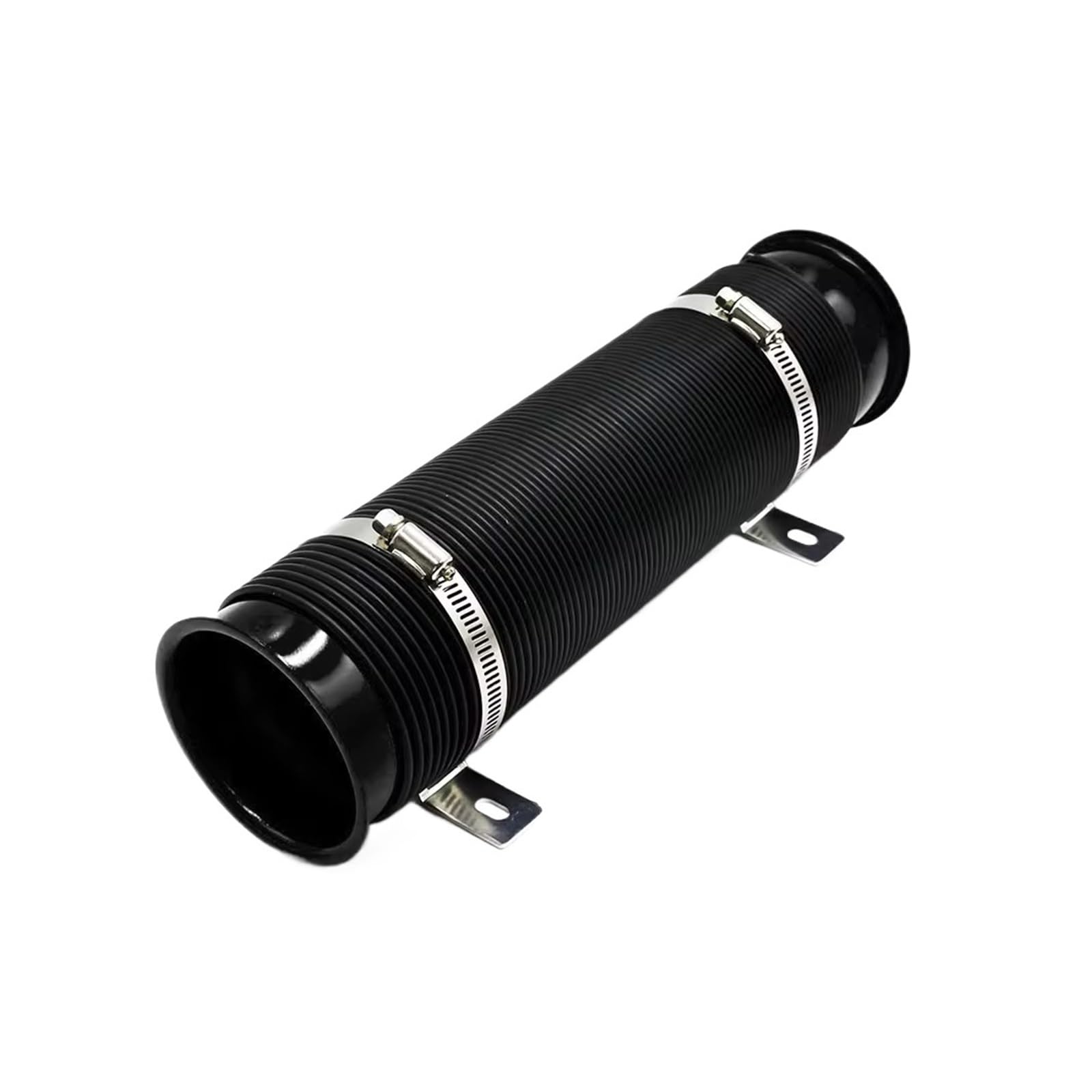 Luftansaugschlauch Erweiterbares Kaltlufteinlass-Set BX100458, Auto-Modifikationszubehör Teleskoprohr Lüftungsrohr Ansaugluftrohr 76 Mm Auto Ansaugschlauch(Black) von Aokvoh