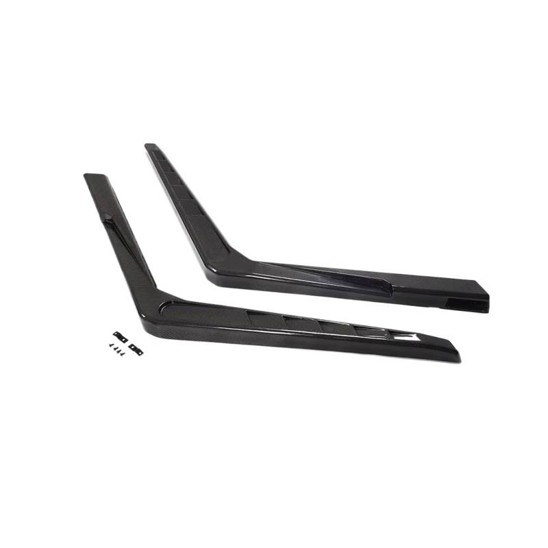 Luftansaugschlauch FÜR Benz G Klasse W463 G500 G550 G55 G63 G65 FÜR AMG 2004-2018 Carbon Fiber 1 Paar Auto Schnorchel Lufteinlässe Abdeckung Passt Auto Ansaugschlauch von Aokvoh