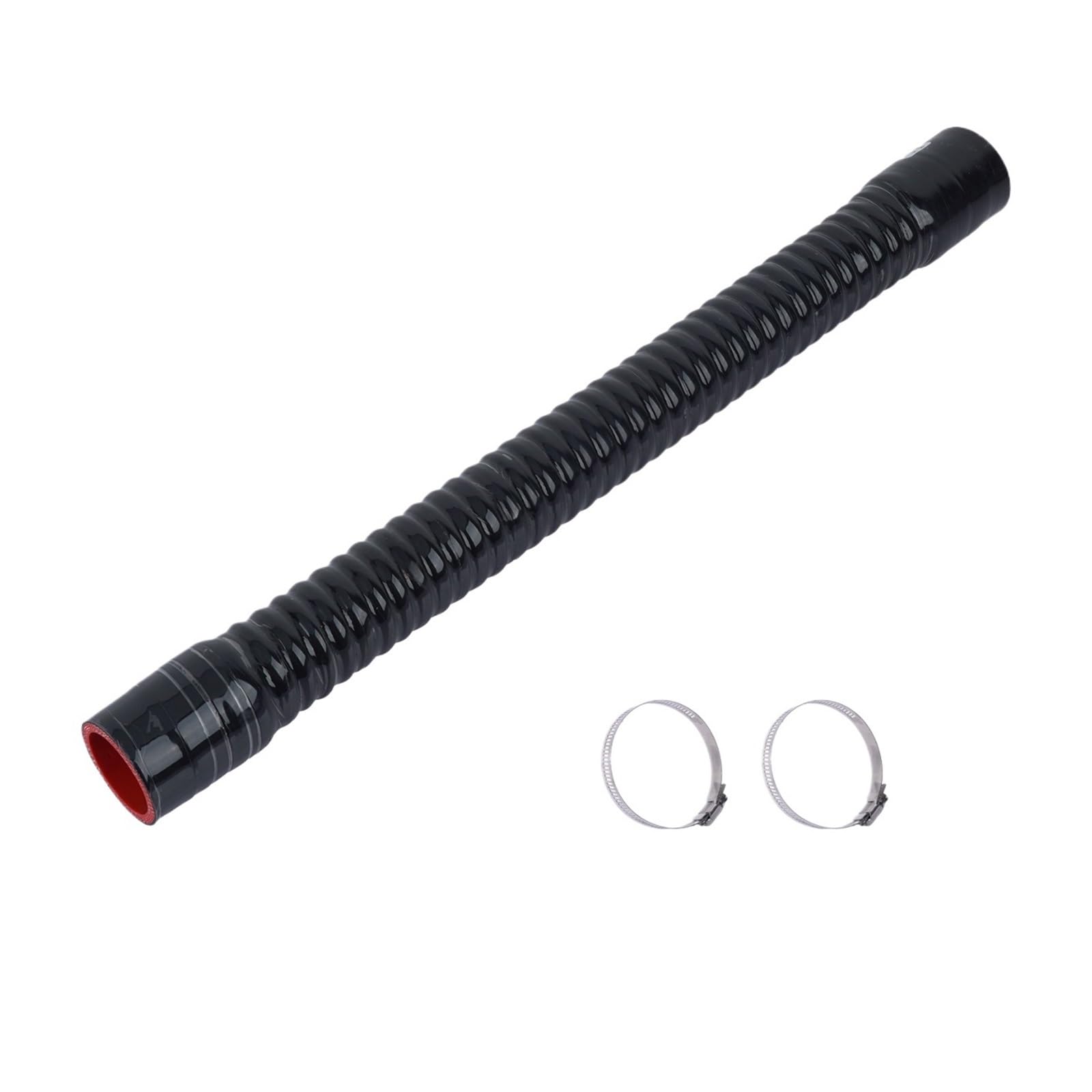 Luftansaugschlauch Universeller Flexibler Silikonschlauch 500 Mm Für Auto-Lufteinlass-Kühlerrohr Hochdruck-Gummi-Verbindungsrohr ID 36 38 40 42 Mm Auto Ansaugschlauch(ID38MM 1.50 inch) von Aokvoh