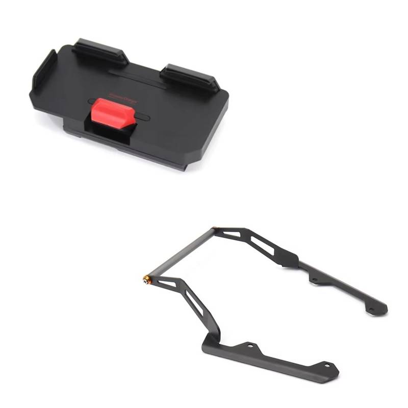 Motorrad Halterung GPS Für Aprilia Sr Gt200 SR GT200 GT 200 2022 2023 Motorrad Windschutzscheibe Montage Ständer Handy Halter GPS Navigation Halterung GPS Navigationshalterung(Set - 12MM) von Aokvoh