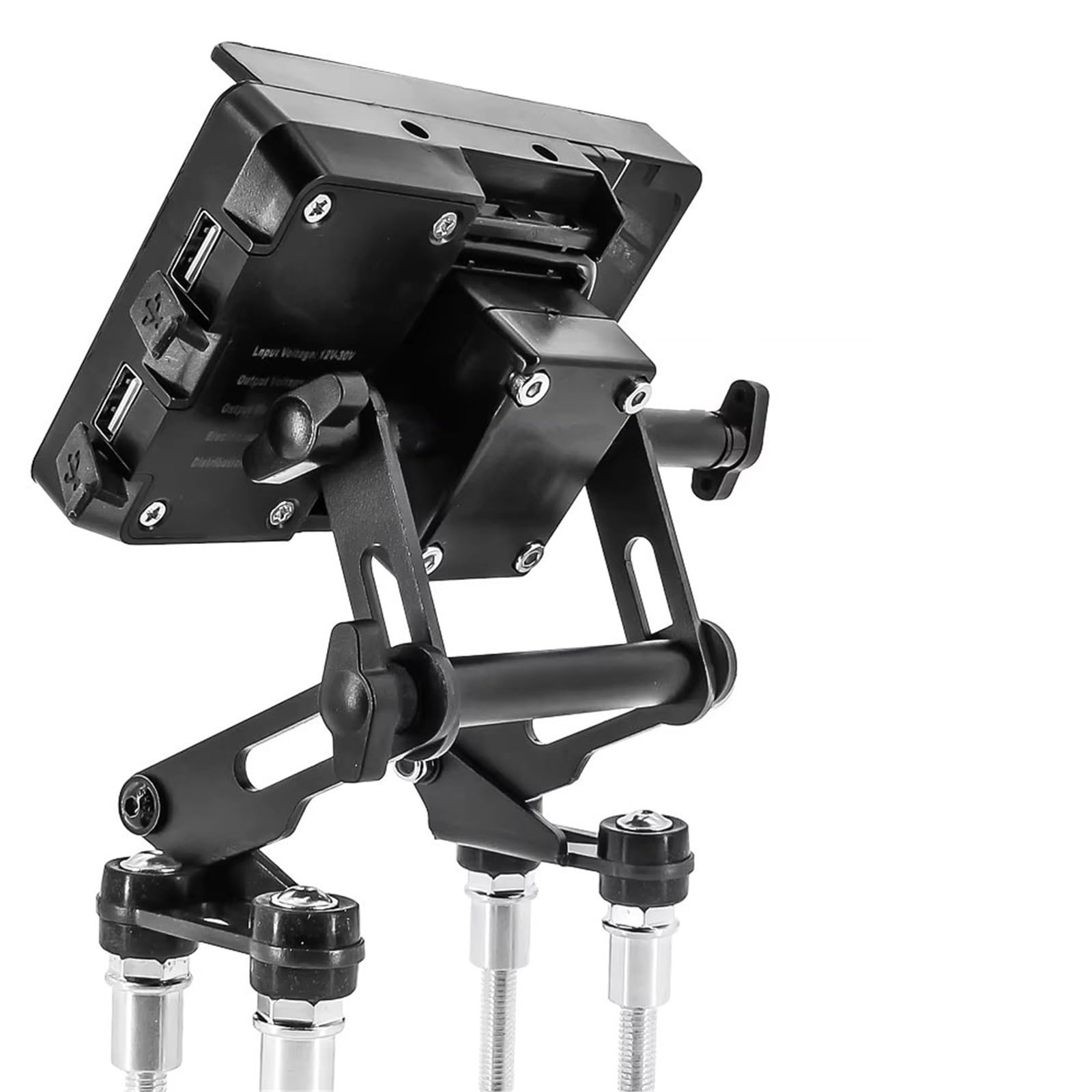 Motorrad Halterung GPS Für F700GS F800GS F650GS G650X F800R Motorrad Einstellbare Verlängern Telefon Navigation Halterung GPS Platte Telefon Ständer Halter GPS Navigationshalterung(Set A) von Aokvoh