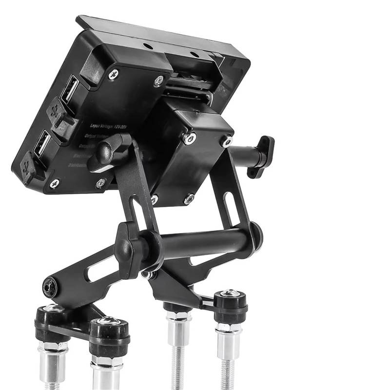 Motorrad Halterung GPS Für F700GS F800GS F650GS G650X F800R Motorrad Einstellbare Verlängern Telefon Navigation Halterung GPS Platte Telefon Ständer Halter GPS Navigationshalterung(Set A) von Aokvoh