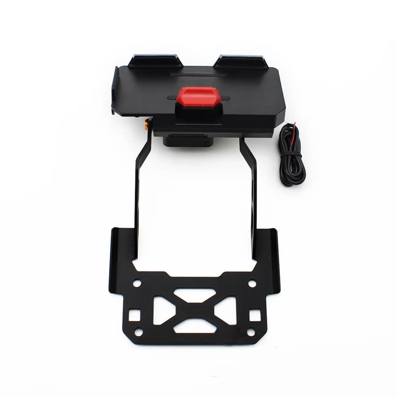 Motorrad Halterung GPS Für F850GS ADV 2019 2020 2021 2022 2023 F850GS Motorrad Navigation Halterung Platte Telefon Ständer Halter GPS Halter GPS Navigationshalterung(Wireless 1Set) von Aokvoh