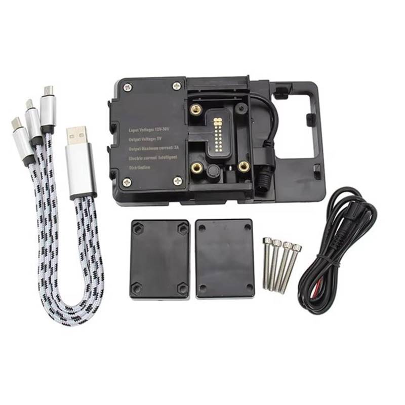 Motorrad Halterung GPS GPS Navigation Halterung Motorrad Telefon Ständer Halter Telefon Halter USB FÜR R850RT R 850 RT R1150RT R 1150 RT GPS Navigationshalterung(B) von Aokvoh