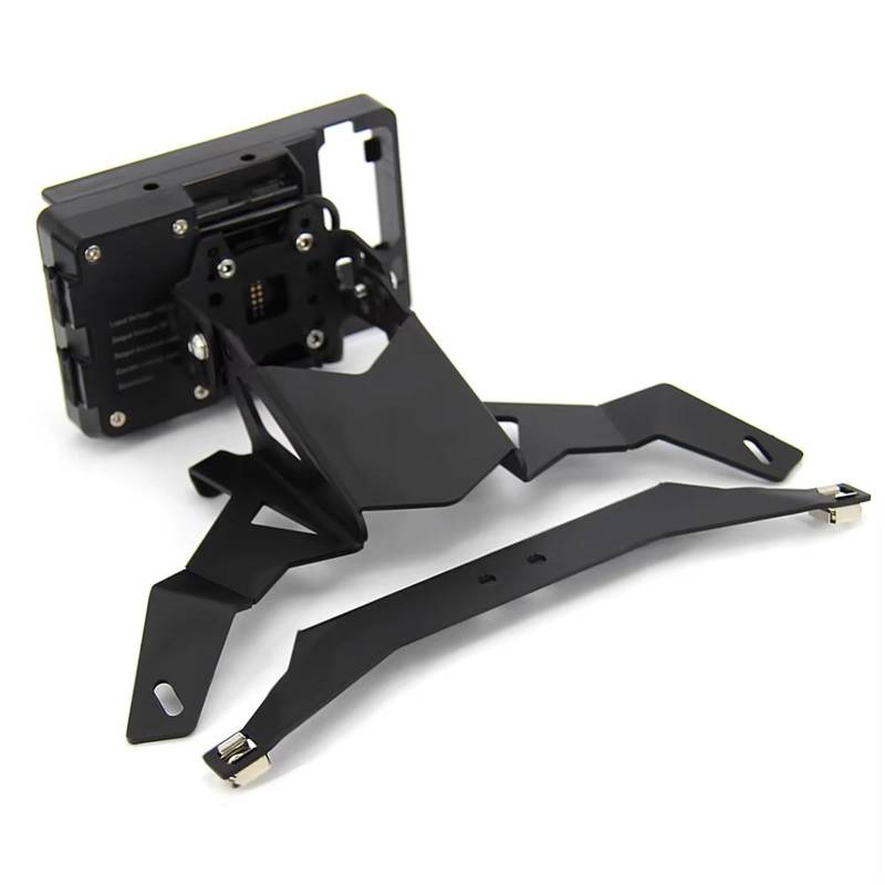 Motorrad Halterung GPS GPS Navigator USB Lade Telefon Halter Navigation Halterung Motorrad Für R 1200 RT 2013 2012 2011 2010 R1200RT GPS Navigationshalterung(A Set) von Aokvoh