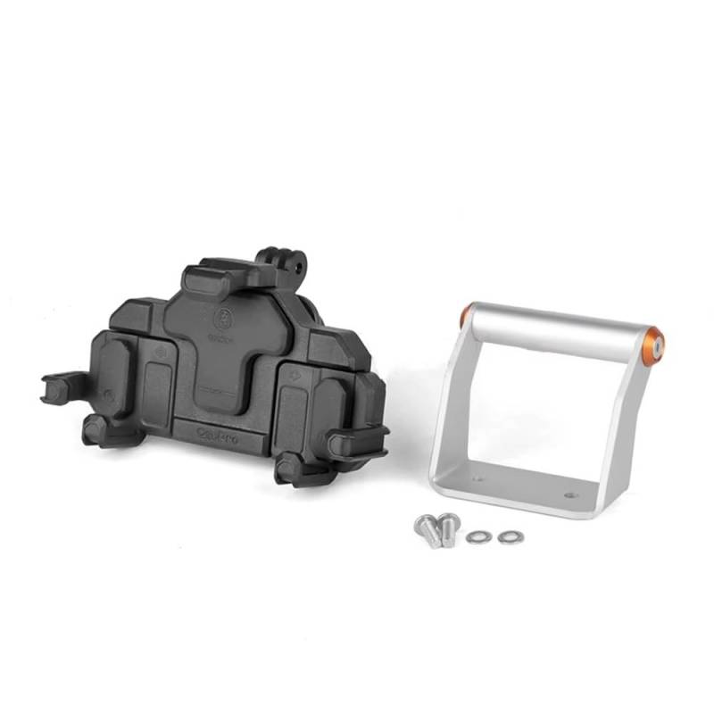 Motorrad Halterung GPS Handy Telefon GPS Navigation Halterung Motorrad Lenker Bar Verlängerung Ständer Halter 2024 Für 790 890 Abenteuer Für ADV R GPS Navigationshalterung(22MM 1set) von Aokvoh