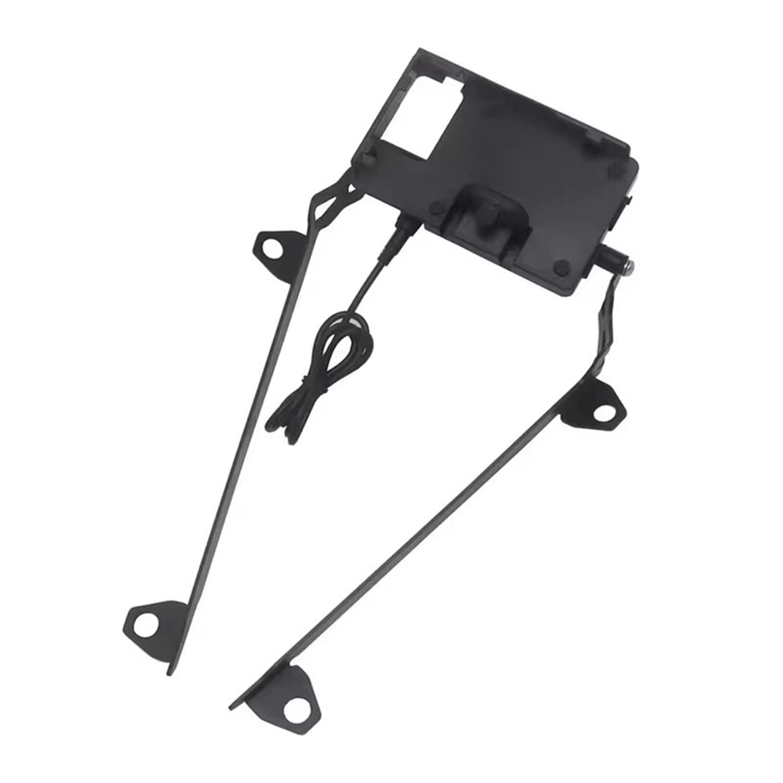 Motorrad Halterung GPS Motorrad Handy GPS Halterung Navigation Halterung USB Und Drahtlose Ladestation Für Ducati Für MULTISTRADA V4 S V4S 2021 2022 + GPS Navigationshalterung(E) von Aokvoh