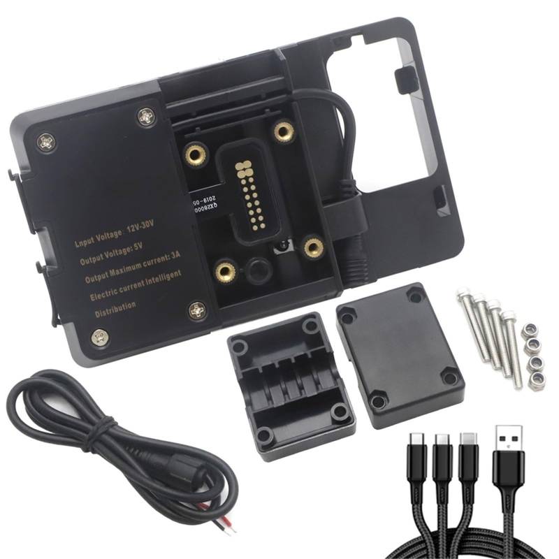 Motorrad Halterung GPS Navigation Halterung Motorrad GPS Navigator USB Lade Telefon Halter Für R 1200 RT R1200RT Unten 2009 2008 2007 2006 GPS Navigationshalterung(Phone Bracket) von Aokvoh