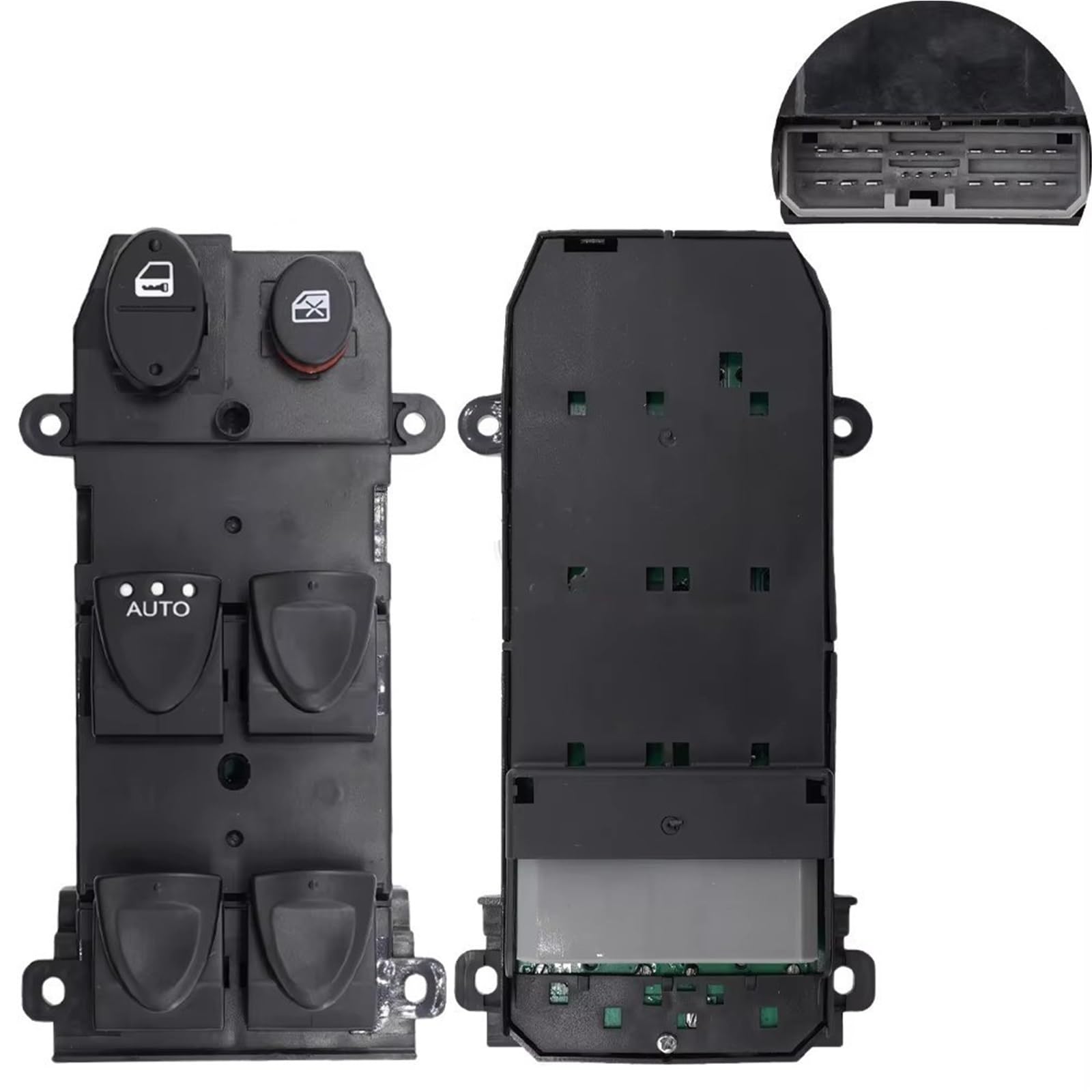 Schaltfläche Master Fensters 35760-SNA-A02 Für Civic 2006-2011 Auto Vorne Links Fahrertür Fensterheber Control Schalter Taste 35750-SNA-H52 Fensterheber Schalter(35750-SNA-H52) von Aokvoh