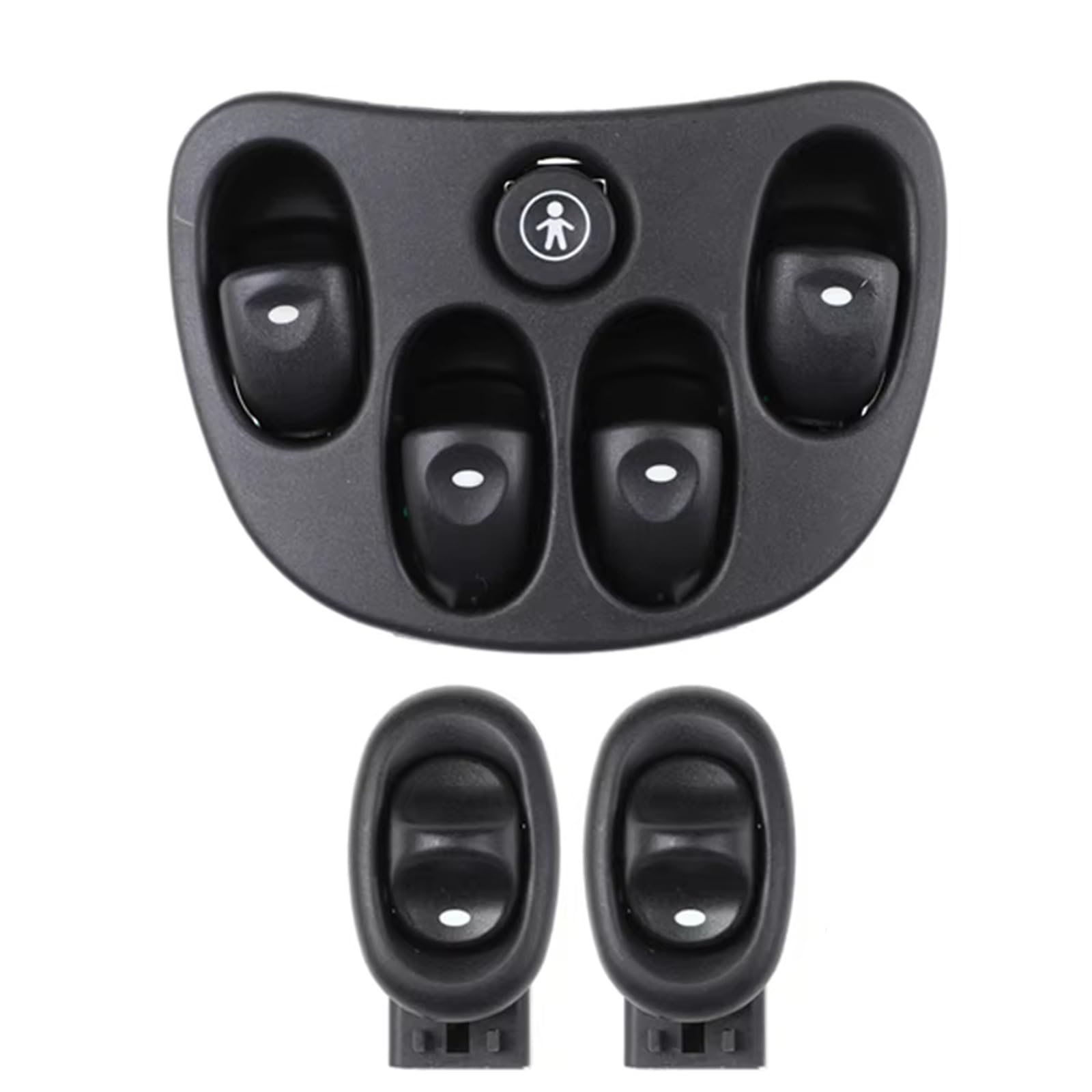 Schaltfläche Master Fensters Auto 92047005 92105254 Fahrer Electric Power Fenster Control Master Für Holden VT VX Für Commodore WH WH Für Staatsmann 1997-2003 Fensterheber Schalter(A Set) von Aokvoh