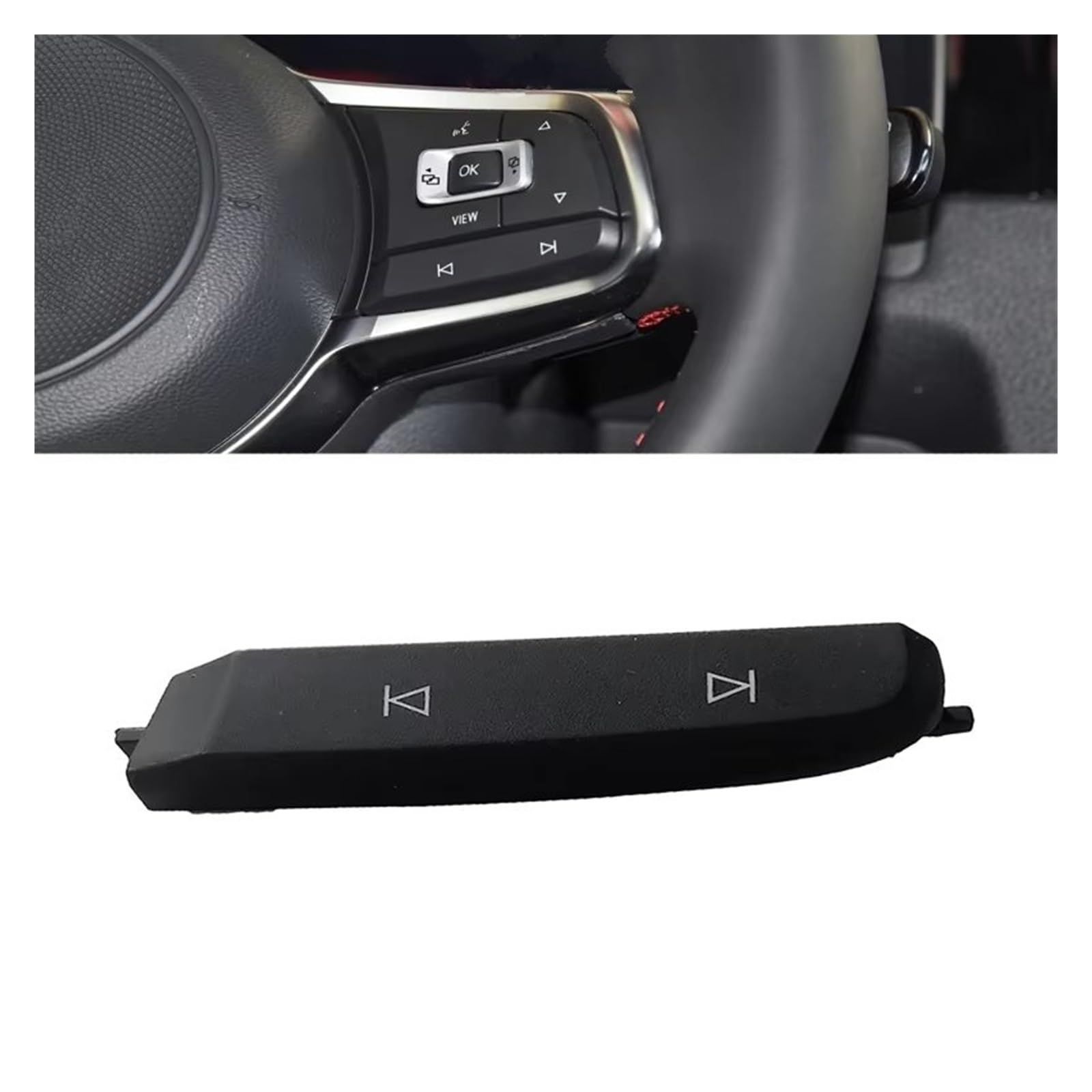 Schaltfläche Master Fensters Auto-Lenkrad-Multifunktions-Lautstärketastenkappe Für Jetta Für TRoc Für Line Für GTI Für GTE 2016–2020 5G0959442 Fensterheber Schalter(Turning Cap) von Aokvoh