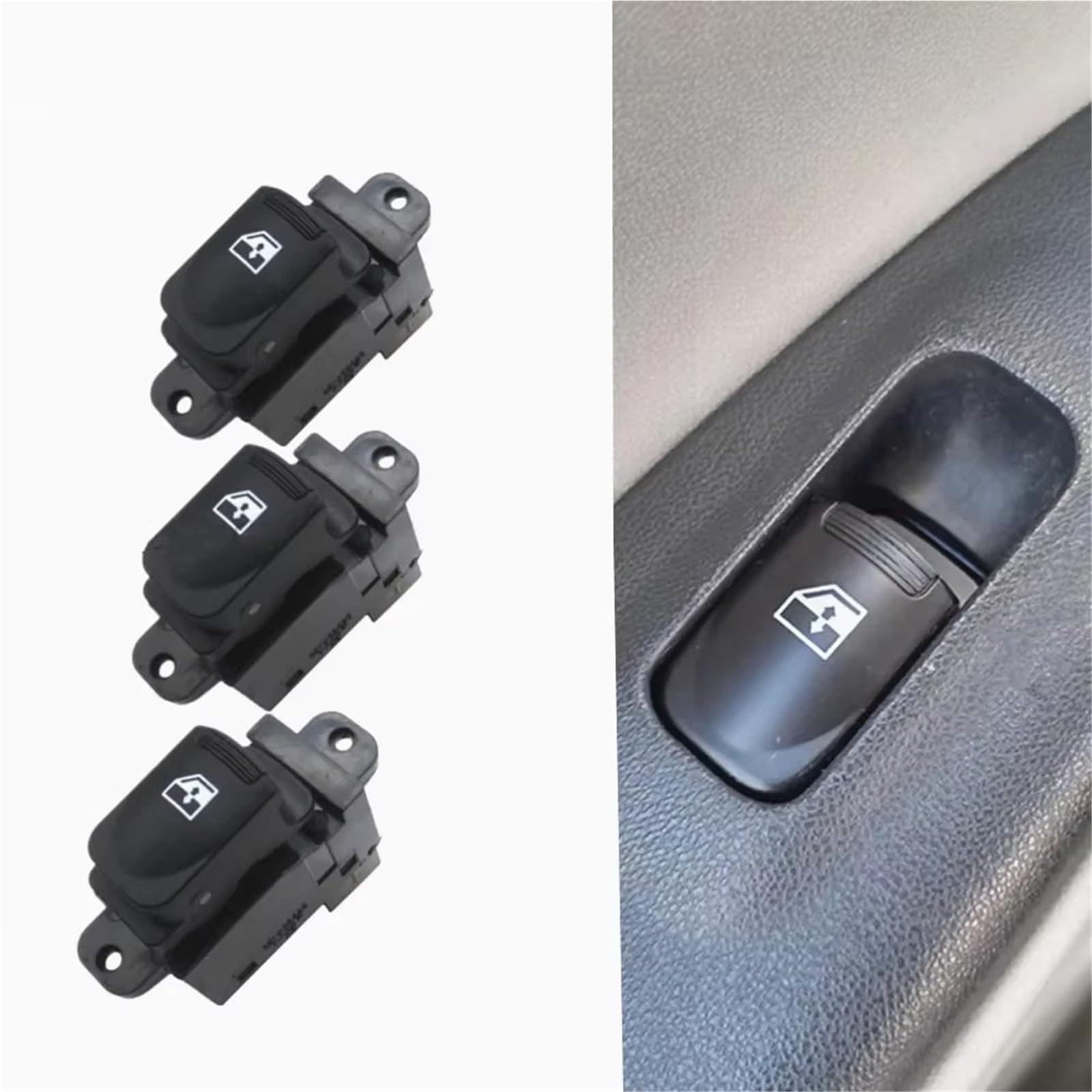 Schaltfläche Master Fensters Auto Power Master Fenster Control Schalter Fensterheber Taste Für Hyundai Für Accent 2007 2008 2009 2010 OEM 93570 1E110 935701E110 Fensterheber Schalter(3pcs Single Switc Schaltfläche Master Fensters Auto Power Master Fenster Control Schalter Fensterheber Taste Für Hyundai Für Accent 2007 2008 2009 2010 OEM 93570 1E110 935701E110 Fensterheber Schalter(3pcs Single Switc von Aokvoh