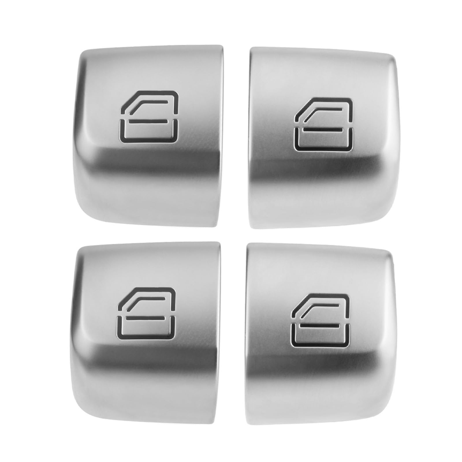 Schaltfläche Master Fensters Für Benz C Klasse W205 C200 Für GLC W253 Auto Master Fenster Schalter Reparatur Taste Kappen Auto Tür Windows Lift Control Schalter Fensterheber Schalter(4Piece) von Aokvoh