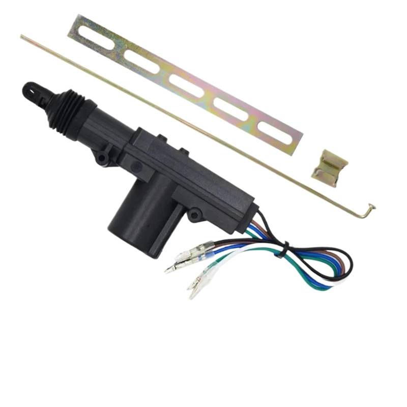 Türverriegelungsaktuator 5/2-Draht Motor Diebstahlsicherung Zentralverriegelung 12V Autotürschloss Türschloss Stellmotor(5 Lines) von Aokvoh