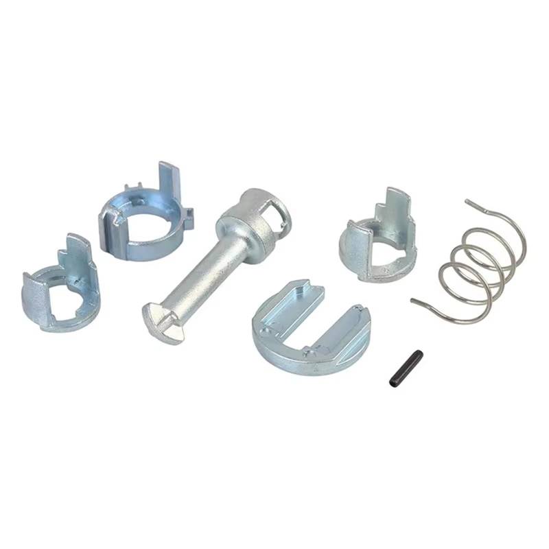 Türverriegelungsaktuator Passend Für X3 E83 2003-2009 2010 Für X5 E53 1999-2005 2006 7-teiliges Reparaturset Für Vordertürschlosszylinder Aus Legierung 51217035421 Türschloss Stellmotor von Aokvoh