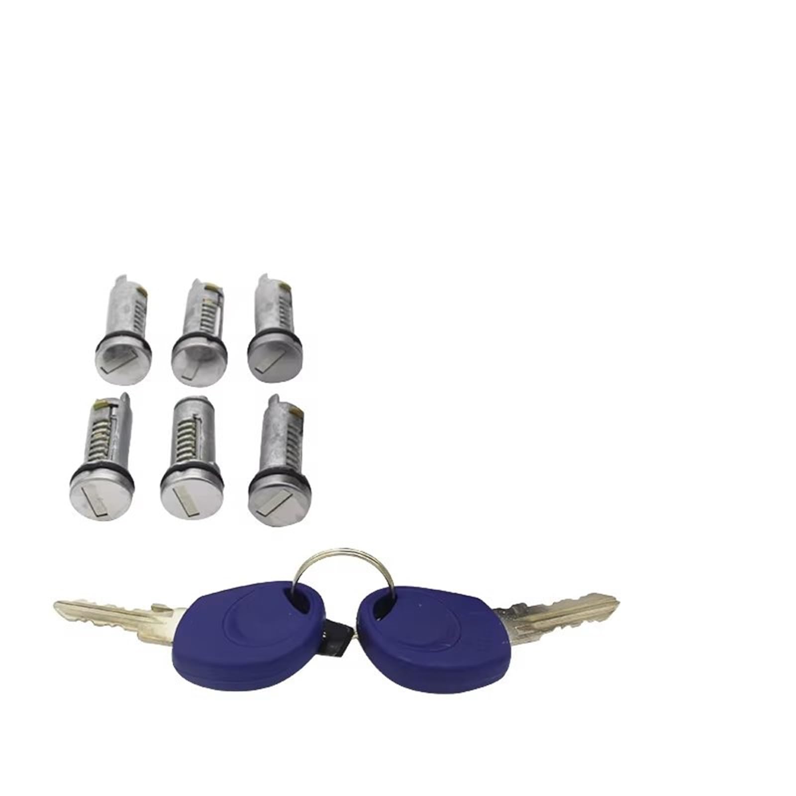 Türverriegelungsaktuator TÜRSCHLOSSZYLINDER FÜR IVECO FÜR DAILY 2000-2012 2996075 2996076 2992551 2991727 6 Stück 2001 2002 2003 2004 2005 2006 2007 2008 2009 2010 2011 Türschloss Stellmotor(Blue Keys Türverriegelungsaktuator TÜRSCHLOSSZYLINDER FÜR IVECO FÜR DAILY 2000-2012 2996075 2996076 2992551 2991727 6 Stück 2001 2002 2003 2004 2005 2006 2007 2008 2009 2010 2011 Türschloss Stellmotor(Blue Keys von Aokvoh