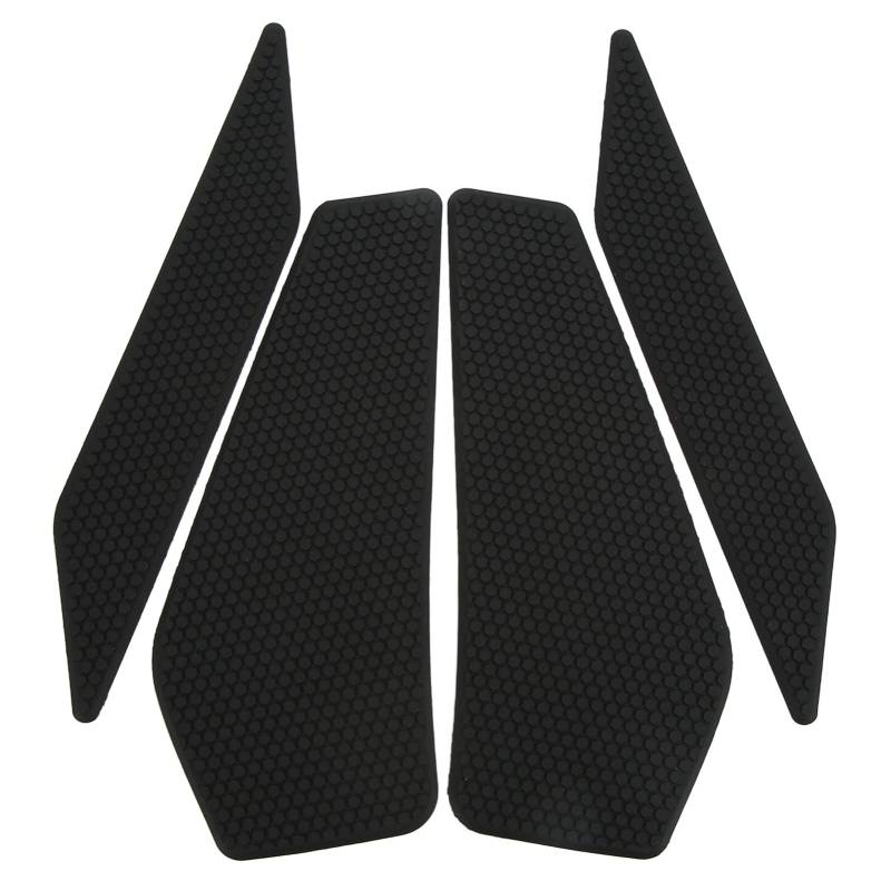 Aoutecen Seitengas Kniegriffschutz Tankpad Rutschfest Gummi beschädigungsfrei wetterfest Motorbike Tank Pad für Motorräder von Aoutecen