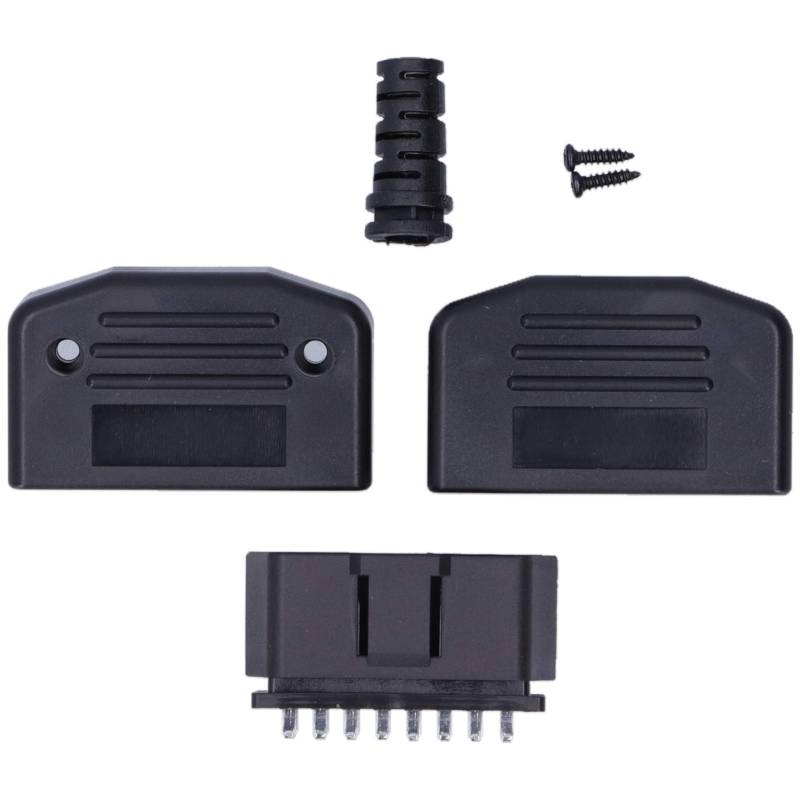 Universal Auto OBD2 16 Pin Stecker OBD-II Diagnosestecker Stecker 24V Kfz-Diagnosewerkzeug-Adapter für die Meisten Autos von Aoutecen