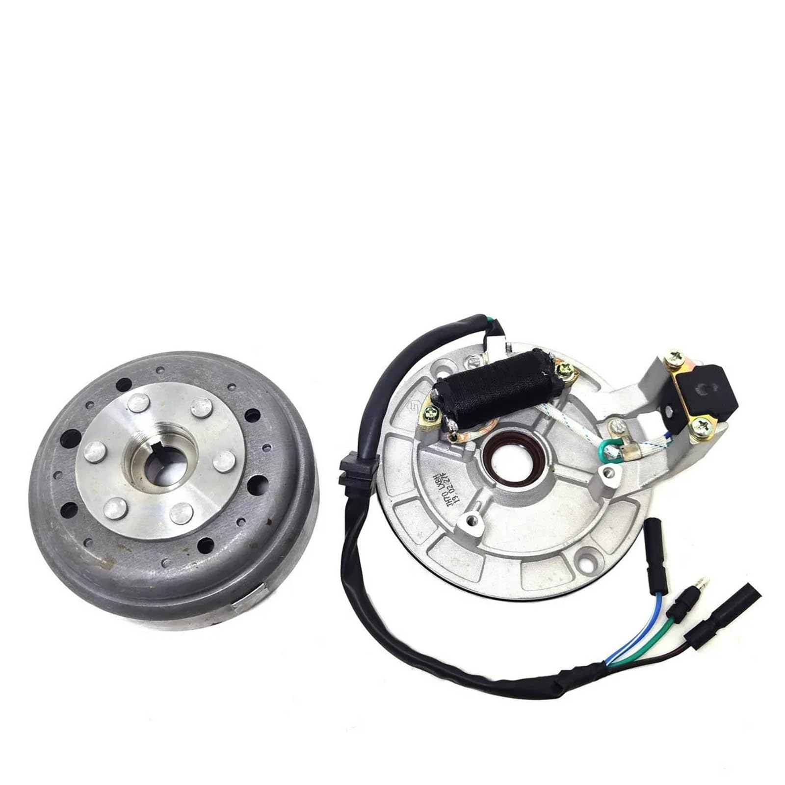 Magneto Schwungrad Stator Kit 1 Pole 3 Draht YinXiang 140CC YX140 Xmotos Kaya Apollo Dirt Pit Bike Teile accessories von Apdler