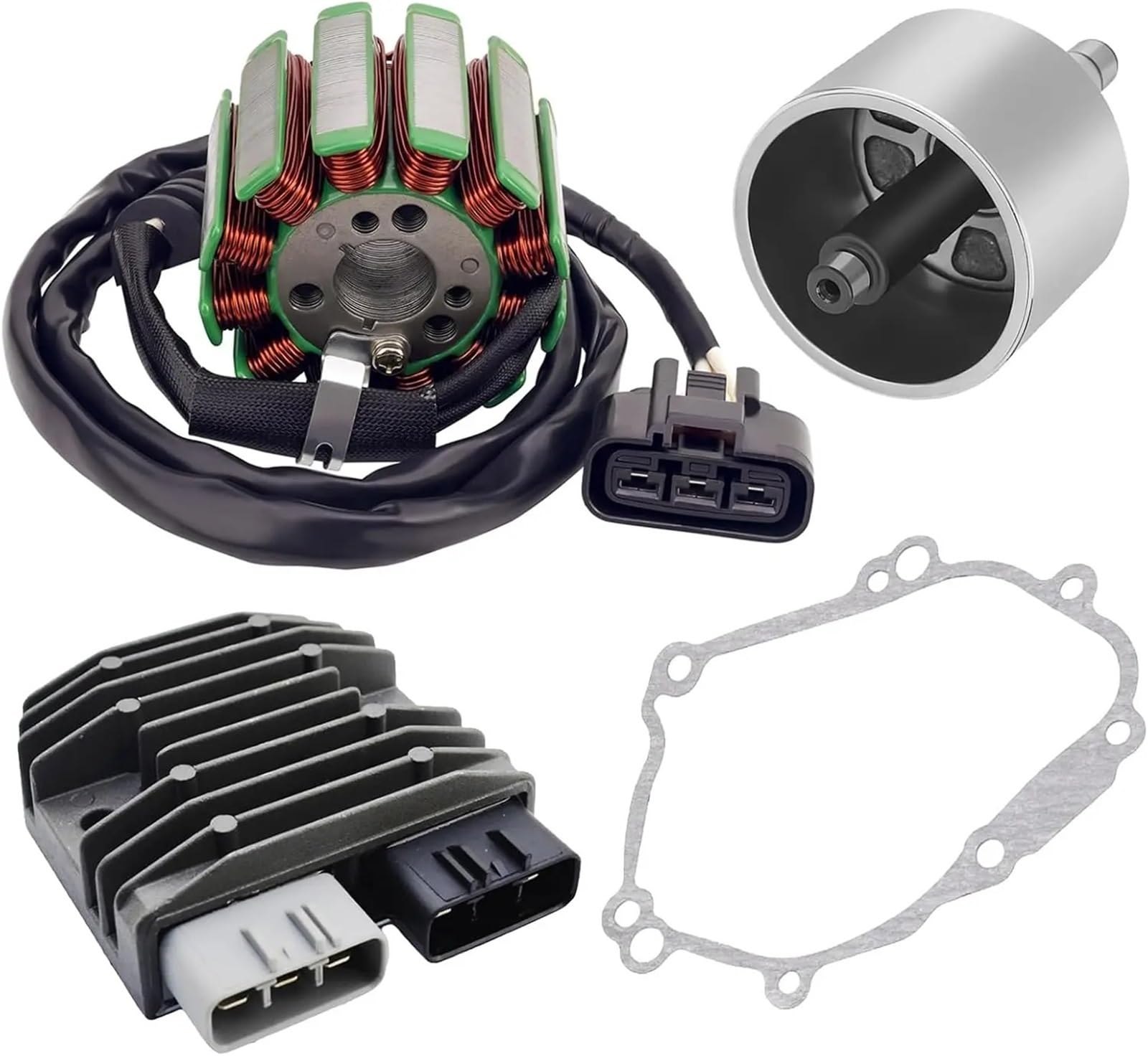 Magneto-Statorspulensatz for YZF R1 2004–2008 FZ1 2006–2014 FZ8 FZ8-N Fazer 800 2011–2013 2D1-81410-01-00 5VY-81450-00-00 accessories von Apdler