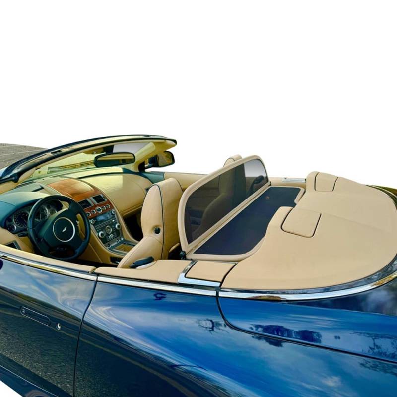 Aperta Windschott passend für Aston Martin DB9 100% Passgenau OEM Qualität Beige Windstop Windabweiser von Aperta