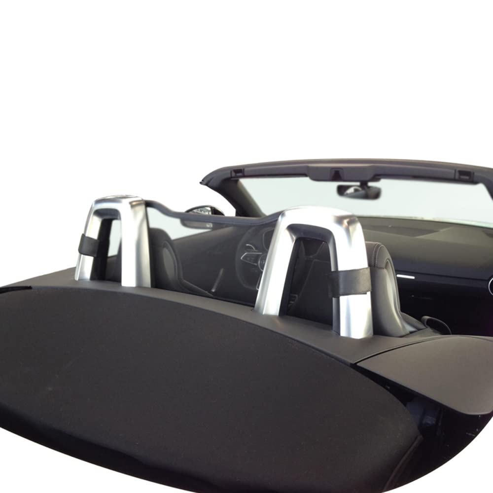 Aperta Windschott passend für Audi TT 100% Passgenau OEM Qualität Schwarz Windstop Windabweiser von Aperta