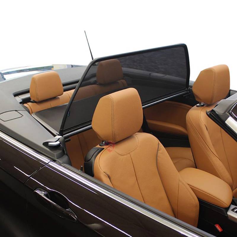 Aperta Windschott passend für BMW 2er Reihe 100% Passgenau OEM Qualität Schwarz Windstop Windabweiser von Aperta