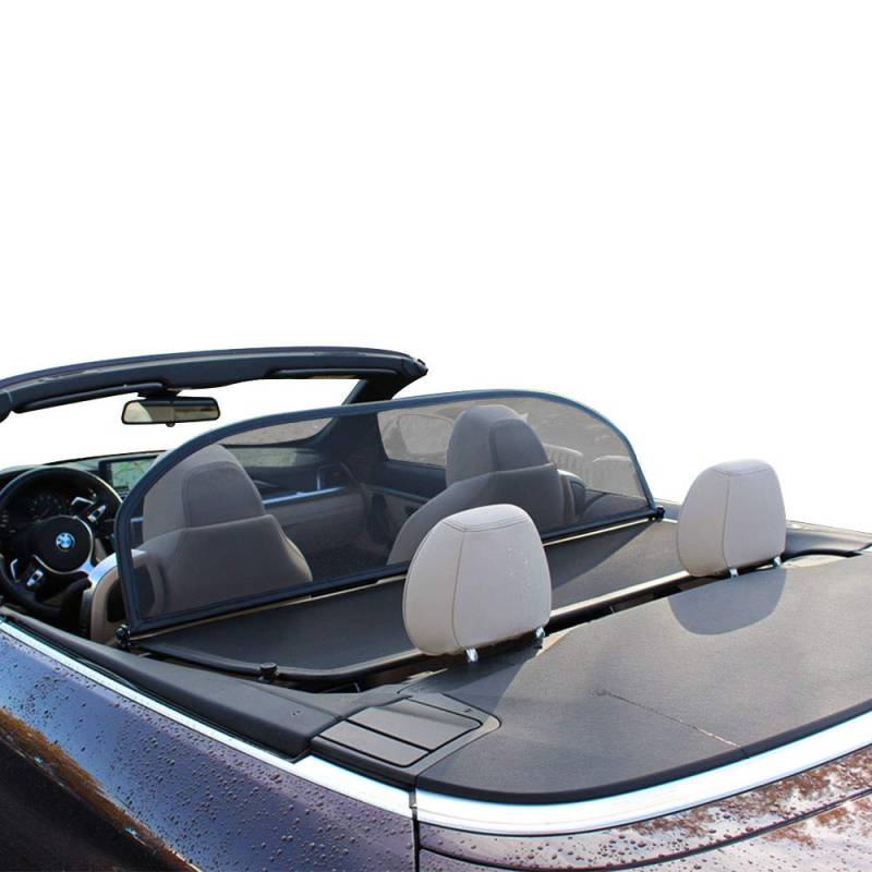 Aperta Windschott passend für BMW 4er Reihe 100% Passgenau OEM Qualität Schwarz Windstop Windabweiser von Aperta