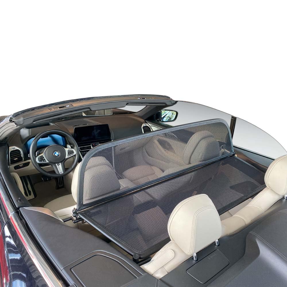 Aperta Windschott passend für BMW 8er Reihe 100% Passgenau OEM Qualität Schwarz Windstop Windabweiser von Aperta