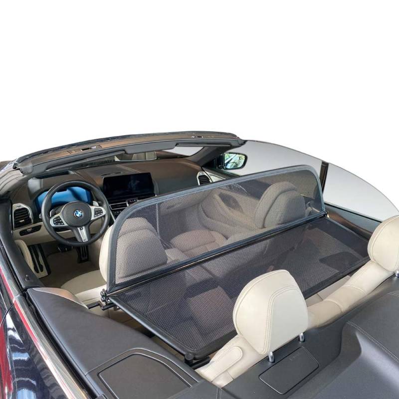 Aperta Windschott passend für BMW 8er Reihe 100% Passgenau OEM Qualität Schwarz Windstop Windabweiser von Aperta