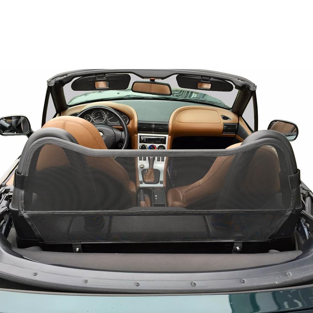 Aperta Windschott passend für BMW Z3 100% Passgenau OEM Qualität Schwarz Windstop Windabweiser von Aperta
