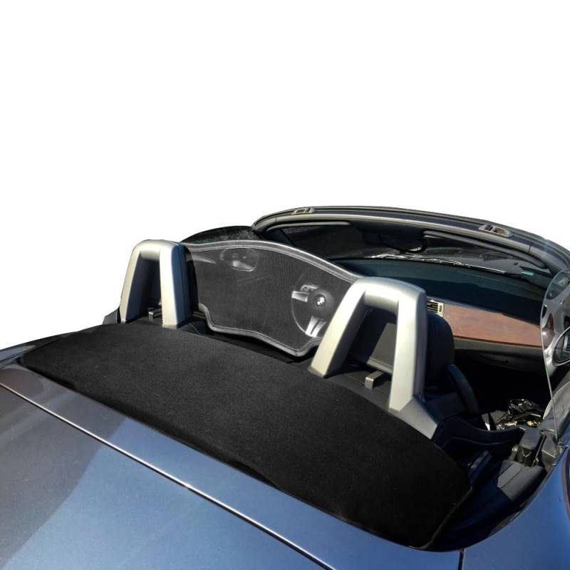 Aperta Windschott passend für BMW Z4 100% Passgenau OEM Qualität Schwarz Windstop Windabweiser von Aperta