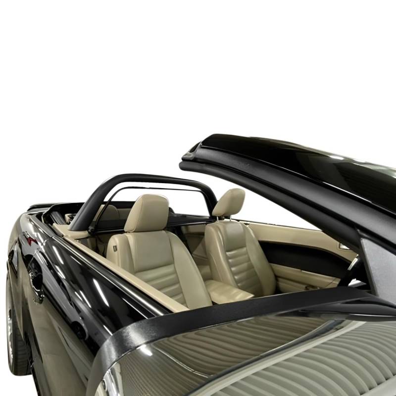 Aperta Windschott passend für Ford Mustang 100% Passgenau OEM Qualität Schwarz Windstop Windabweiser von Aperta